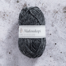 Alafosslopi 100g Dark grey heather