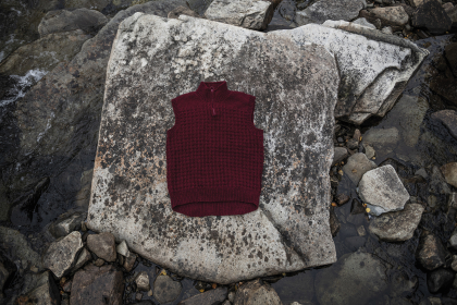 Glaciär – vest med glidelås, herre