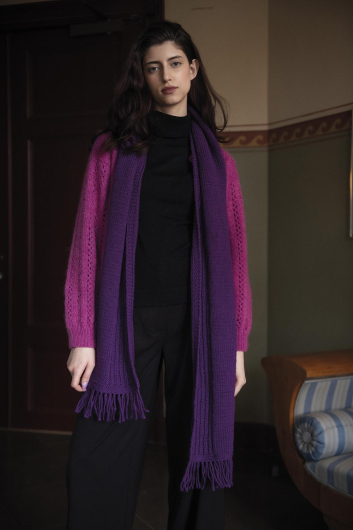 Regi - strikket skjerf