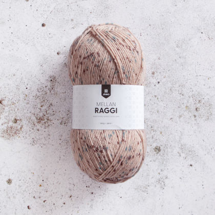 Mellanraggi 100g tweedy sand