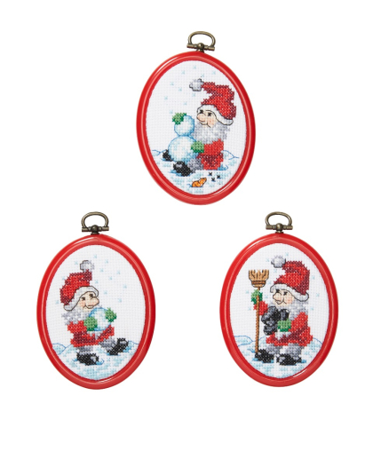 Små tomtenissar - 3 pack flexitavlor