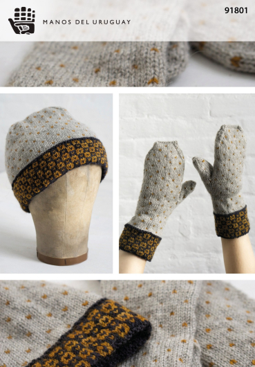 Mancha Hat & Mitts  