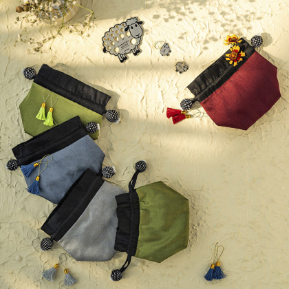 Silkepose for strikkemarkører"