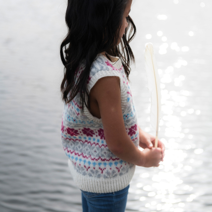 Arkipelag - strikket barnevest