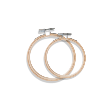 Broderiramme i bambus