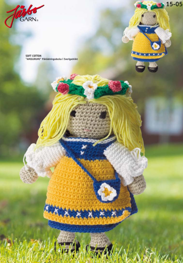 15-05. PÅKLEDNINGSDUKKEN I NASJONALDRAKT ”AMIGURUMI”