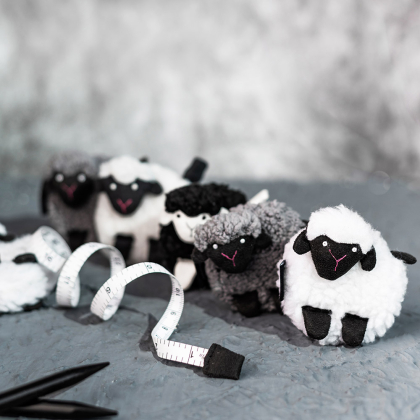 Merinofår - uttrekkbart målebånd