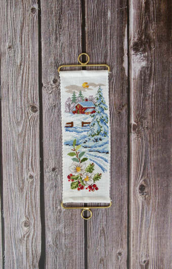 Krispigt vinterlandskap - minivepa