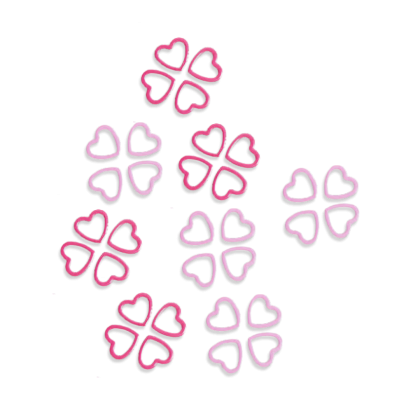 Tilbehør til Magnetic Knitter`s Necklace Kit Stitch Markers Amour