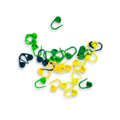 Låsbare strikkemarkører (30 stk)