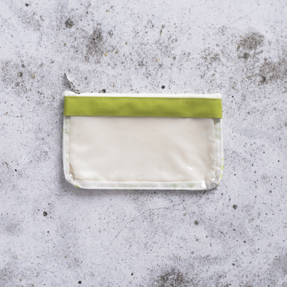 Veske med glidelås  – Liten grønn