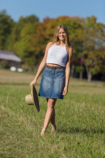 91319. HALTERNECKTOPP I RIBBONXL