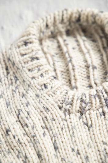 Sigrid – vrangbordstrikket barnegenser