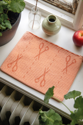 Stora saxaren - heklet veske