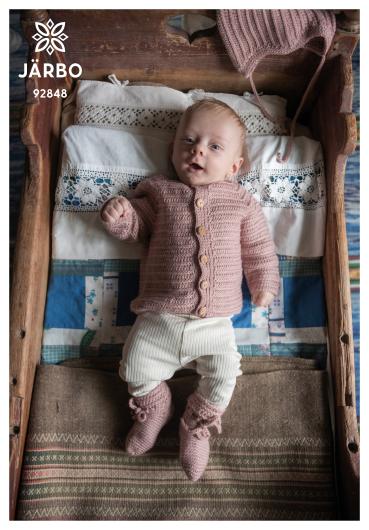 Åker – heklet babyjakke