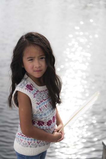 Arkipelag - strikket barnevest