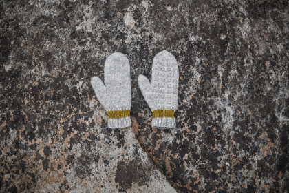 Glaciär – votter med fôr