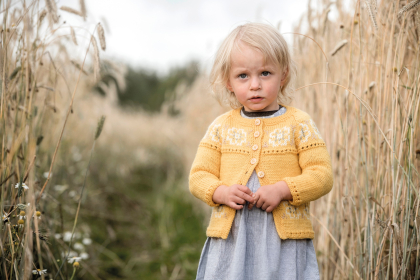 Citronblomma - barnejakke