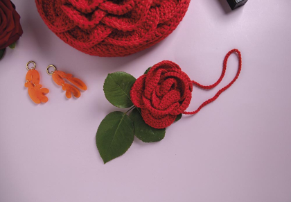 Ingrid - Heklet halsbånd