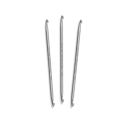 Heklenåler tunisisk dobbeltsidig