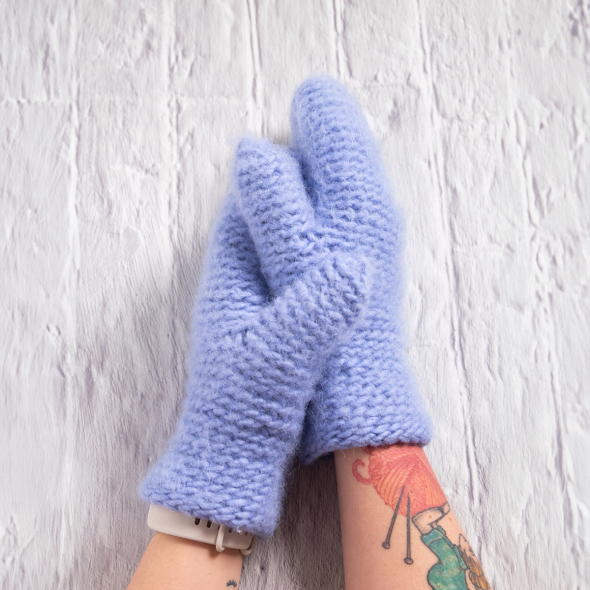 Tornedalen - heklede lovikkavotter