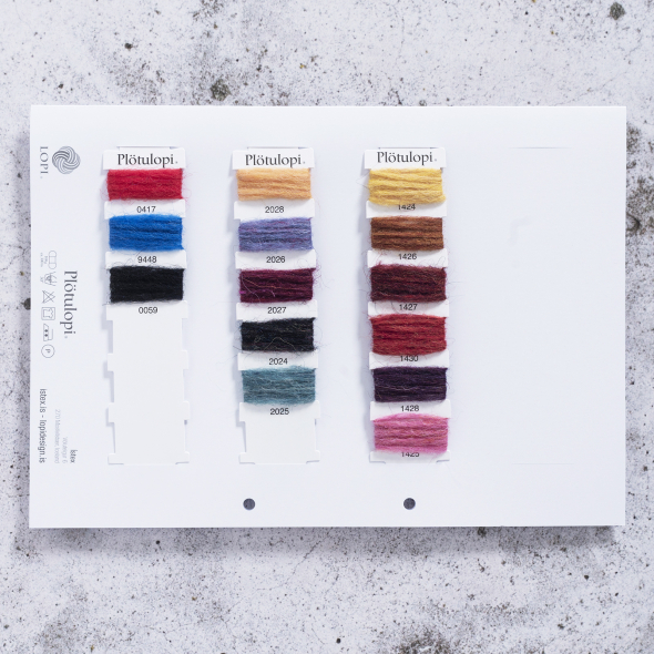 Fargekart Istex Plötulopi 100g