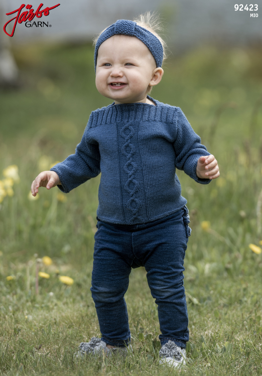 Putte - genser med pannebånd