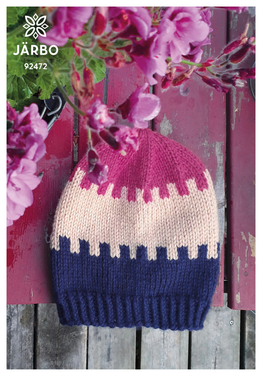 'Pusselbitar' - lettstrikket lue til stor og liten