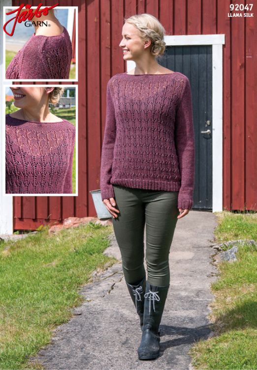 Cherry - damegenser med mønster