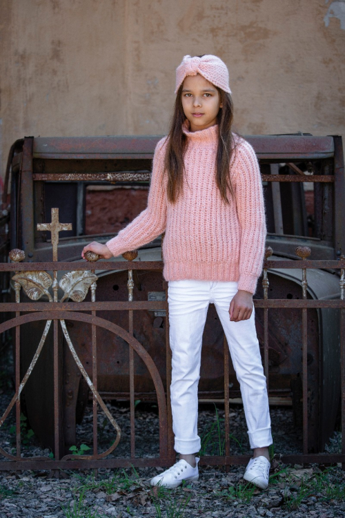 Patsy - Patentstrikket barnegenser