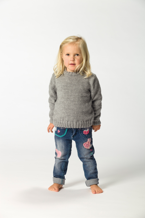 Basisplagg med isatt erme til barn, i Fuga