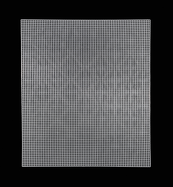 Mesh White 45x50cm