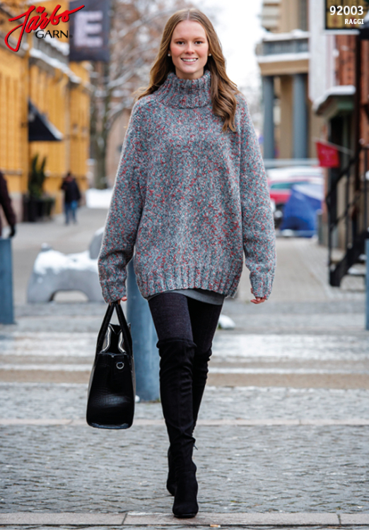 92003. DAMEGENSER MED RAGLAN OG POLO 