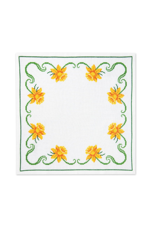 Søte påskeliljer - lerret