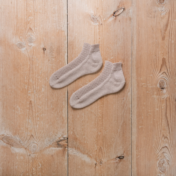 Dans – mønsterstrikkede sokker