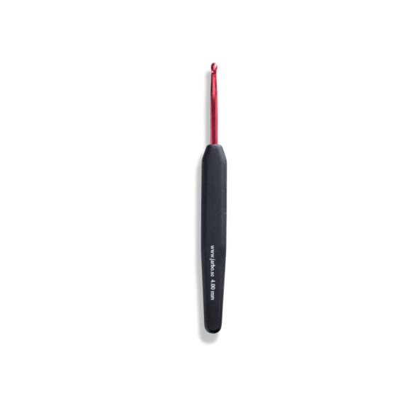 Järbo Röd heklenål - Softgrip