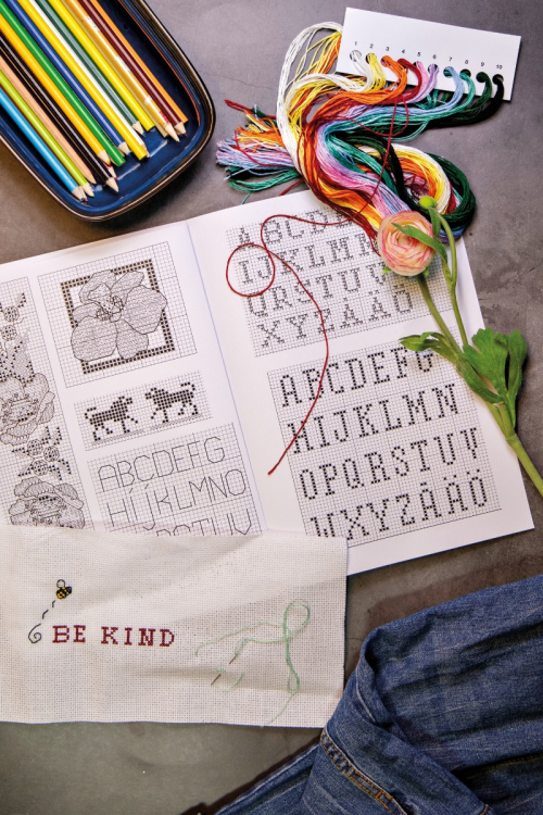 Broderisett for nybegynnere