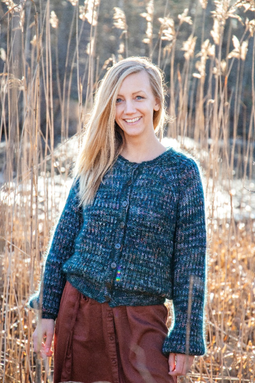 Ingrid - kofte i halvpatent