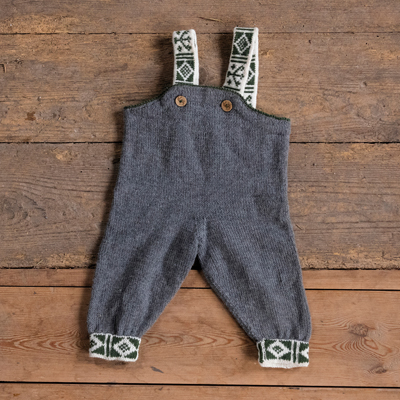 Bälg – selebukse med bingemønster   