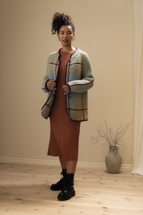 Thistle Thorn Jacket  - rillestrikket jakke