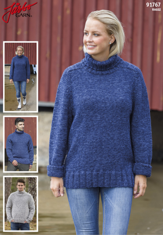 91767. HERREGENSER MED RAGLAN OG POLO 