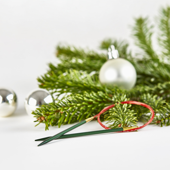 addiChristmas Lace rundstickor