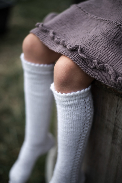 Vallpigan - knestrømper    