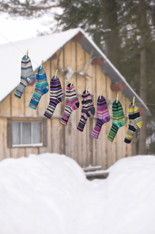 Lær å strikke raggsokker, trinn for trinn