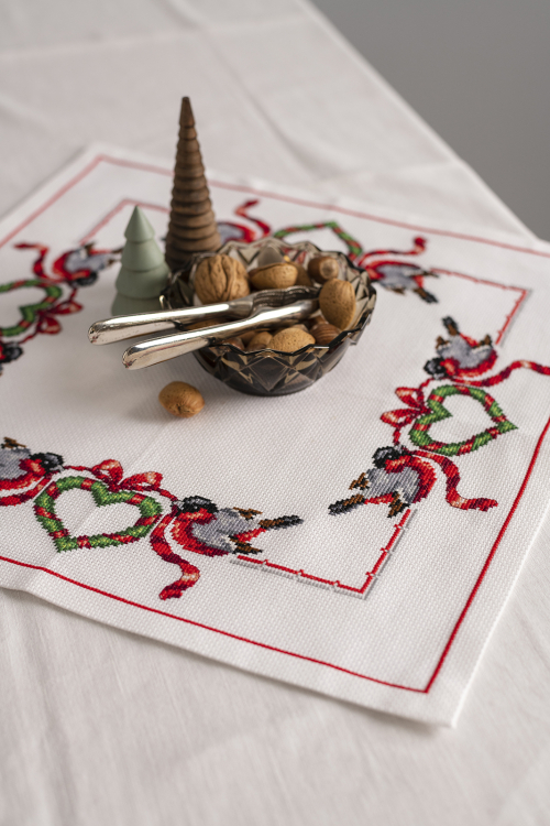 Herrer og hjerter - duk