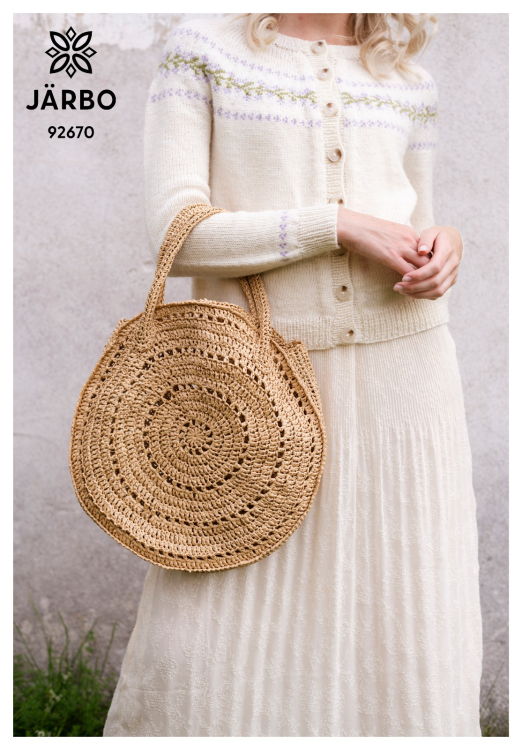 Kringla - heklet veske