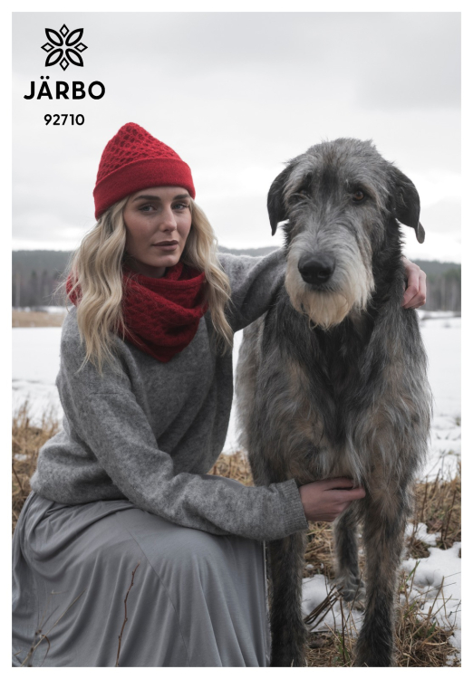 Ylva - lue med strukturmønster