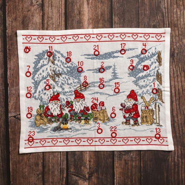 Nisser på tur – julekalender