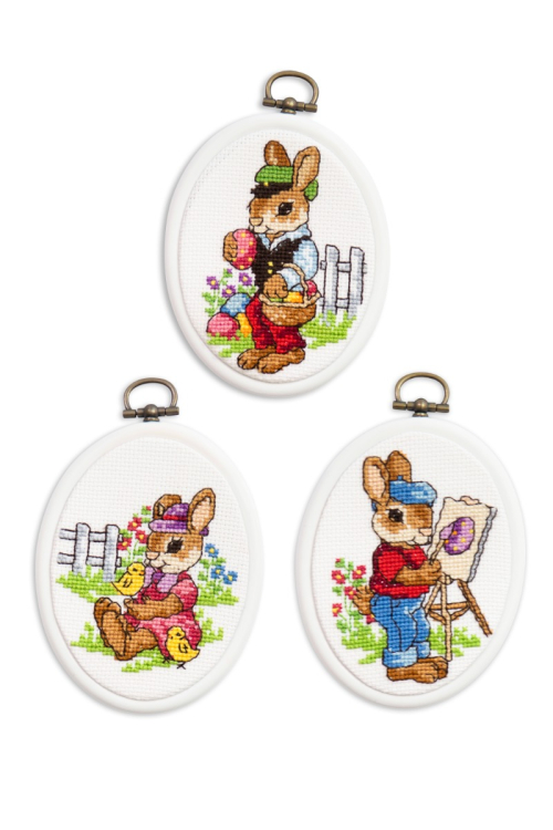 Flexitavlor Påskharar 3-pack