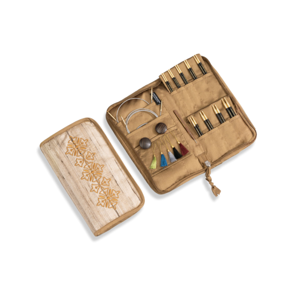 Ebony Ancestry - sett med korte endepinner (9 par, 10 cm) og tilbehør